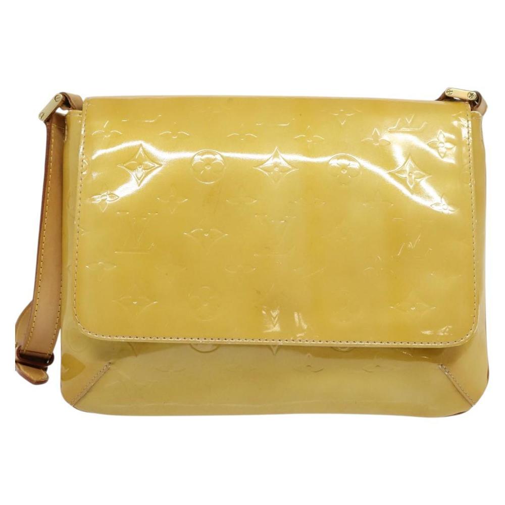 LOUIS VUITTON Monogram Vernis Thompson Street Bag Beige M91301 LV Auth 140666 - Picture 13 of 16
